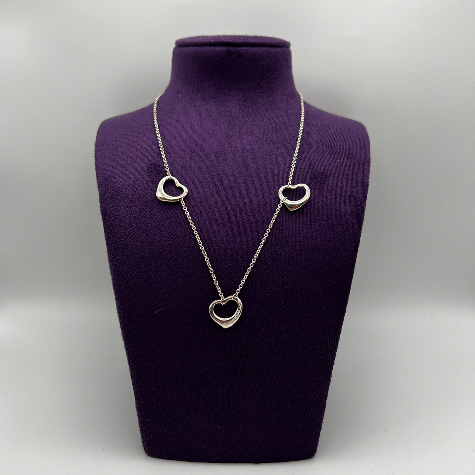 Tiffany & Co. | Jewelry | Tiffany Open Heart Necklace | Poshmark