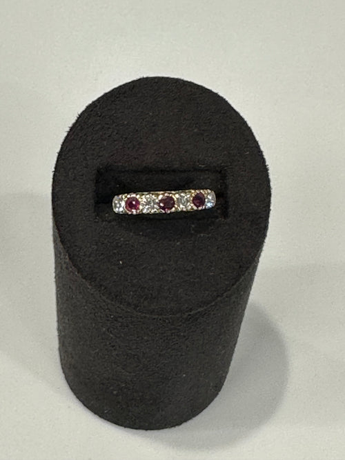 Ruby And Diamond Ring