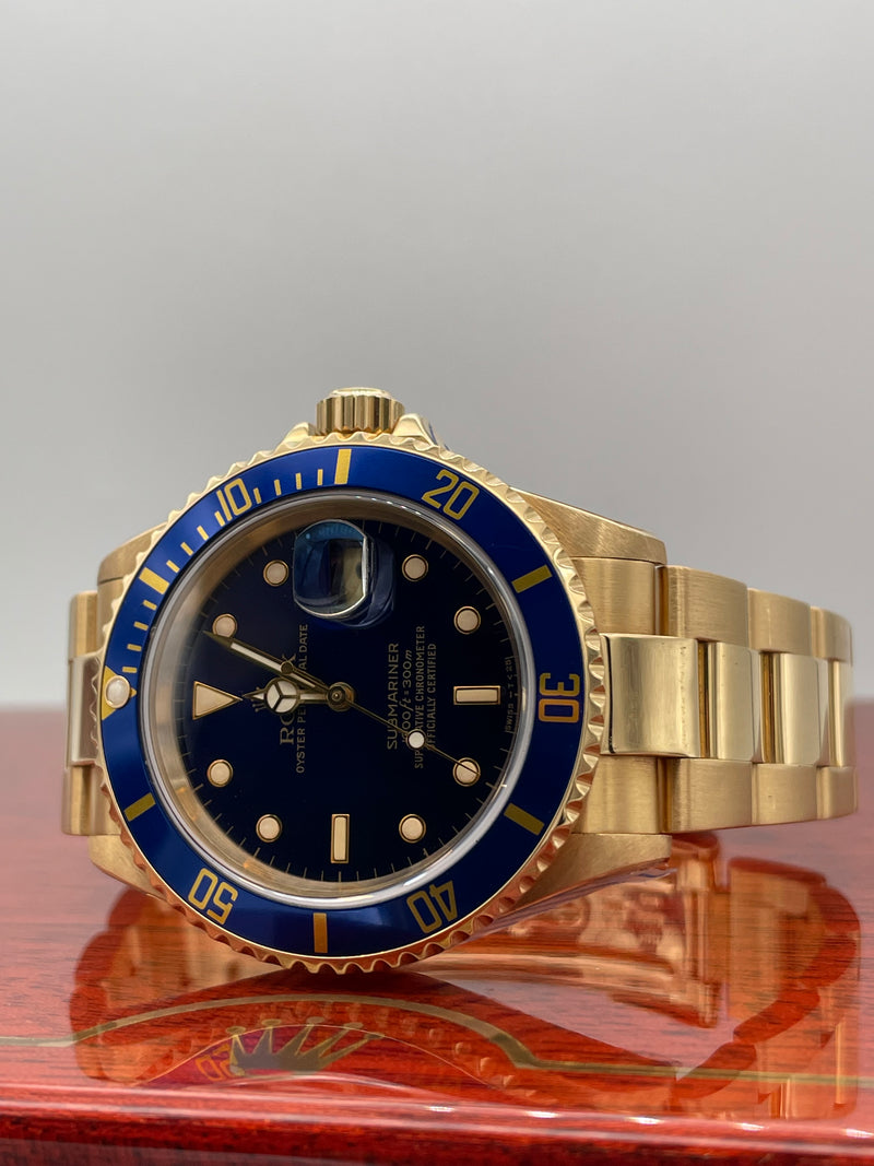 Rolex 18 Carat Yellow Gold Submariner Elite HNW High End