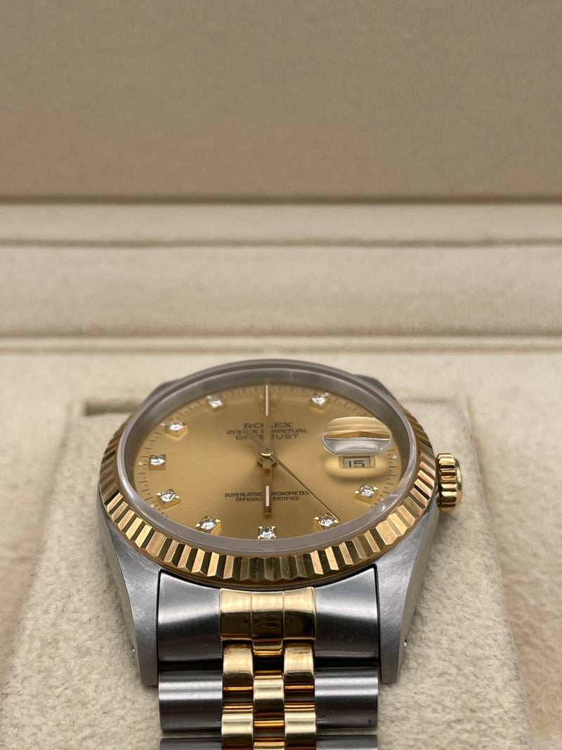 kom videre Mange rookie Rolex Datejust 36mm In Stainless Steel And Yellow Gold – Elite HNW - High  End Watches, Jewellery & Art Boutique
