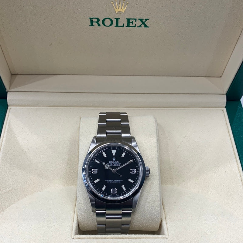 Hør efter saltet at styre Rolex Explorer 1 2010 Serviced 2020 Model No. 114270 Box and Papers – Elite  HNW - High End Watches, Jewellery & Art Boutique