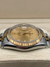 Rolex Datejust 36mm In Stainless Steel And Yellow Gold