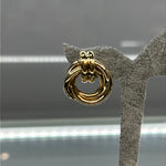 9ct Yellow Gold Knot Earrings