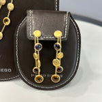 MARCO BICEGO GOLD NECKLACE AND EARRING SET