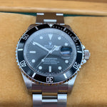 Rolex SS Date Submariner 2001 Model No.16610 Serviced 2019 Box And Papers