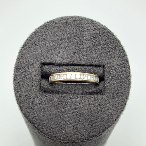 Eternity Ring 18ct White Gold   .45ct Diamonds