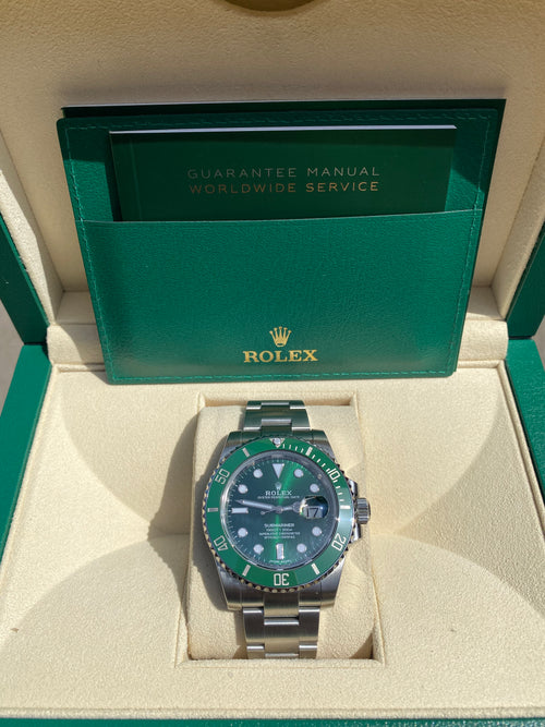 Rolex Submariner "Hulk" 2019