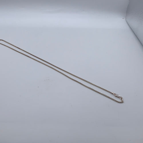 Silver Figaro Chain 22 inch