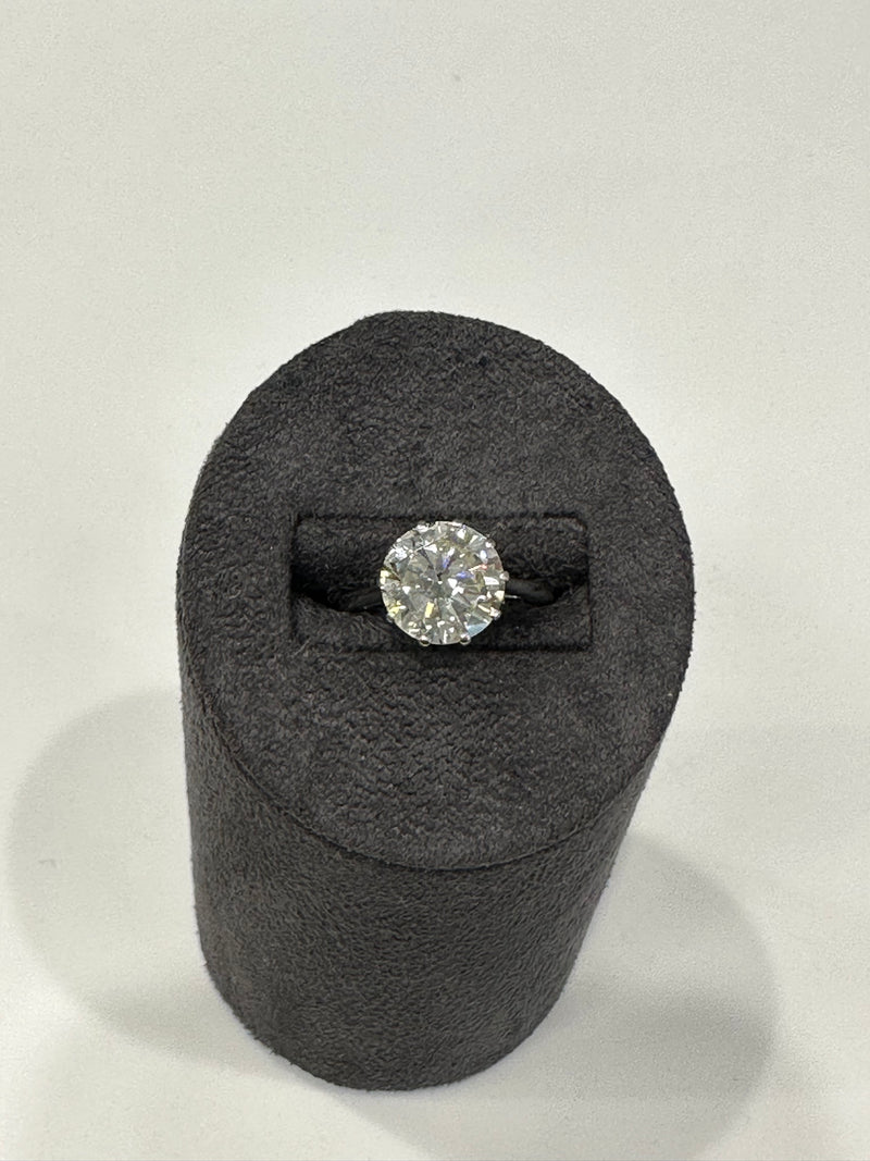 Platinum Single Solitaire Diamond Ring