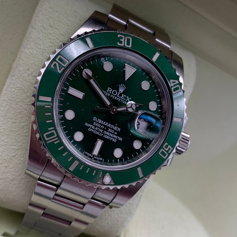 Rolex "Hulk" SS Submariner Model No.1661 2007 Box and Papers
