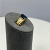 Yellow Gold Sapphire And Diamond Ring