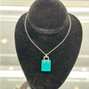 Tiffany & Co Shopping Bag Charm Necklace