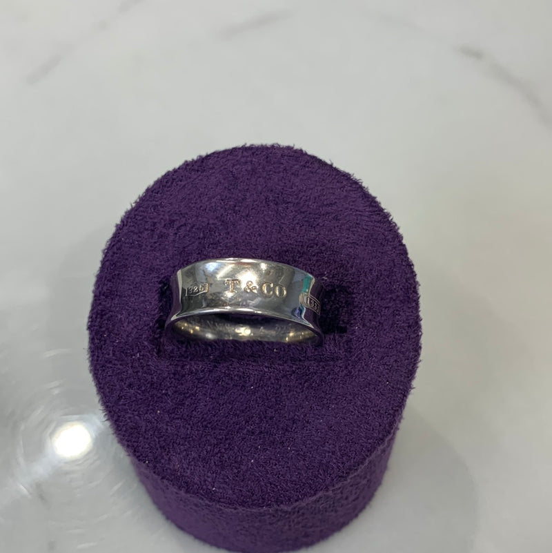 Tiffany & Co Silver Ring Size N