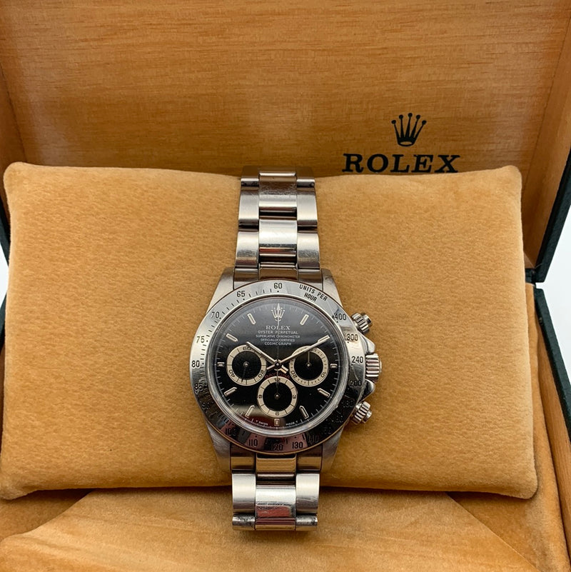 Rolex SS Zenith Movement Daytona Model No. 16520 1999 Box and Papers