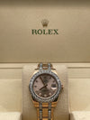 Rolex Ladies 18ct Rose Gold Pearlmaster