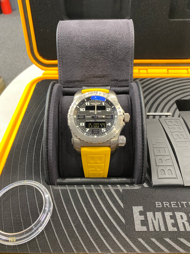 Breitling Emergency E76325 Elite HNW High End Watches Jewellery Art Boutique