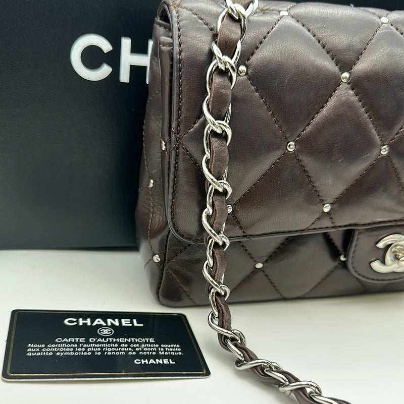 Vintage Chanel Single Flap Crossbody Bag