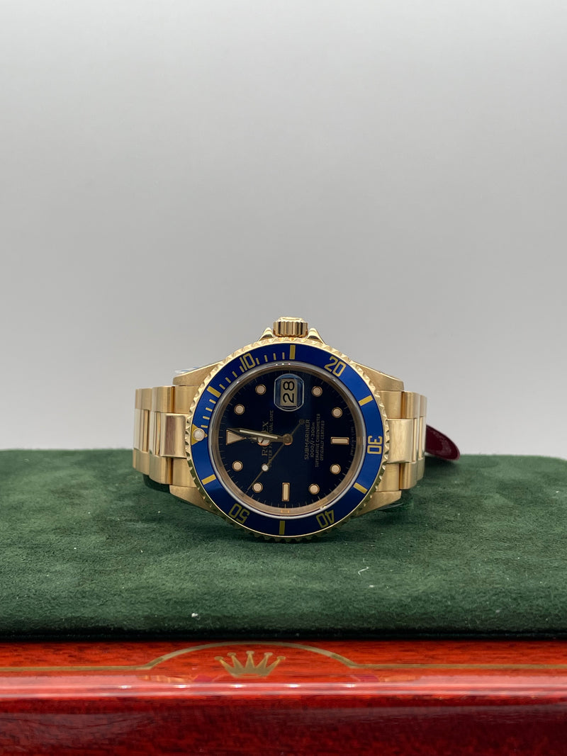 Rolex 18 Carat Yellow Gold Submariner Elite HNW High End