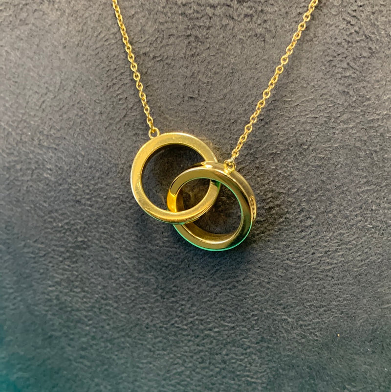 Tiffany Co 1837 Interlocking Circle Necklace – Elite HNW High