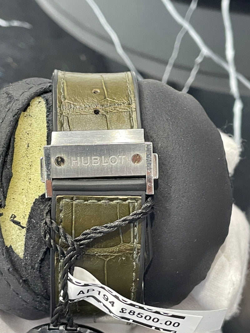 Hublot Classic Fusion Titanium And Green 45mm Watch