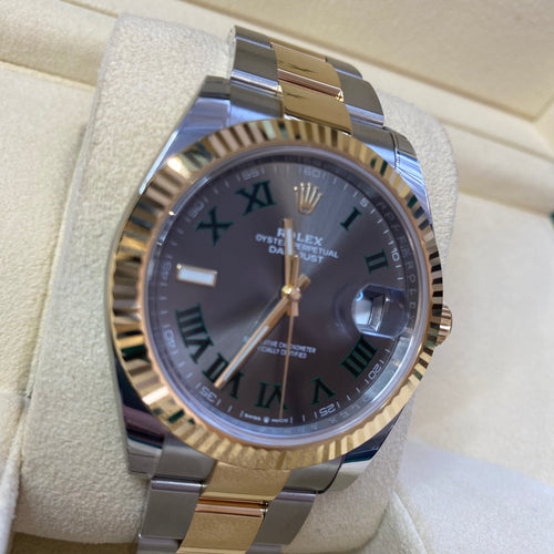 Rolex Datejust 41mm Wimbledon Dial
