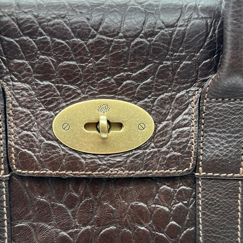 Small Mulberry Brown Handbag