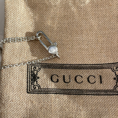 Gucci Heart Tag Necklace