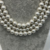 3 Row Pearl Necklace