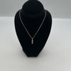 18ct Whit Gold Diamond Necklace