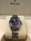 Rolex Oyster Perpetual 26mm Aubergine Dial