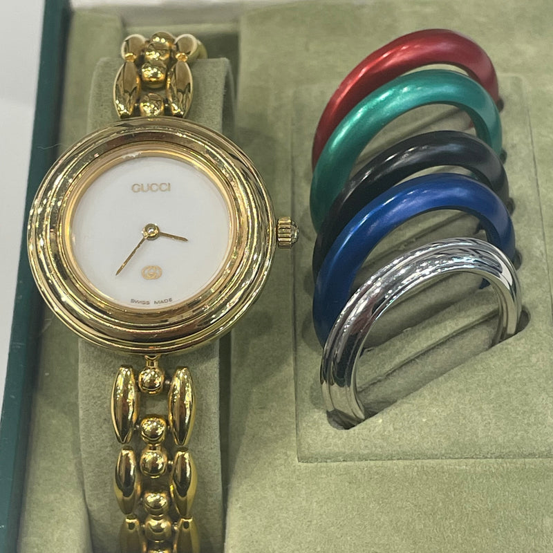 Gucci 2025 bezel watch