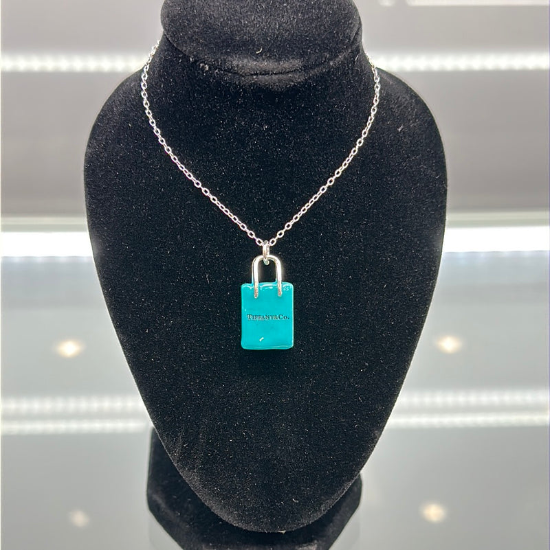 Tiffany & Co Shopping Bag Charm Necklace – Elite HNW - High End Watches,  Jewellery & Art Boutique