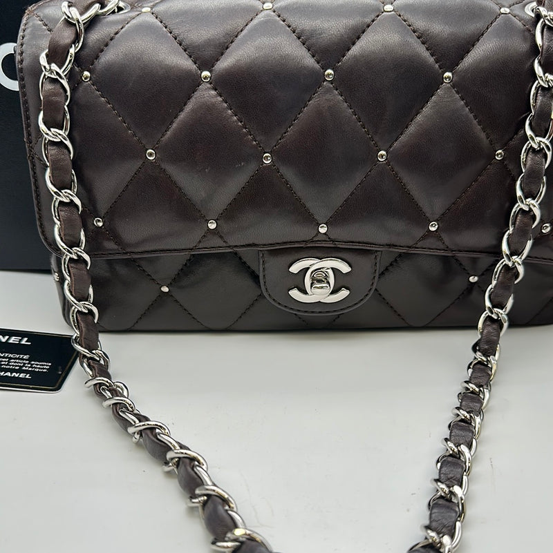 Chanel Medium Classic Lambskin Double Flap Crossbody Bag