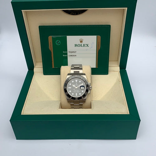 Rolex Stainless Steel Date Submariner Ceramic Bezel-116610LN 2015 BP 40mm