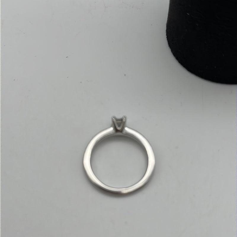 Platinum Solitaire Ring