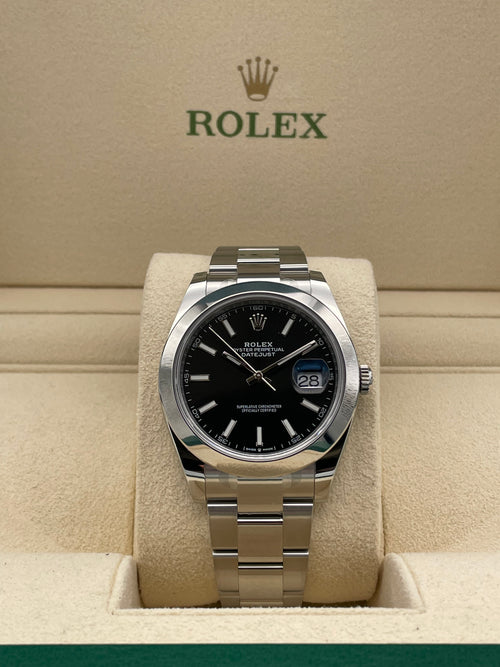 Rolex Datejust Black dial