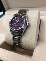 Rolex Oyster Perpetual 26mm Aubergine Dial