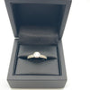 Diamond and Platinum Ring 0.58ct  Size M