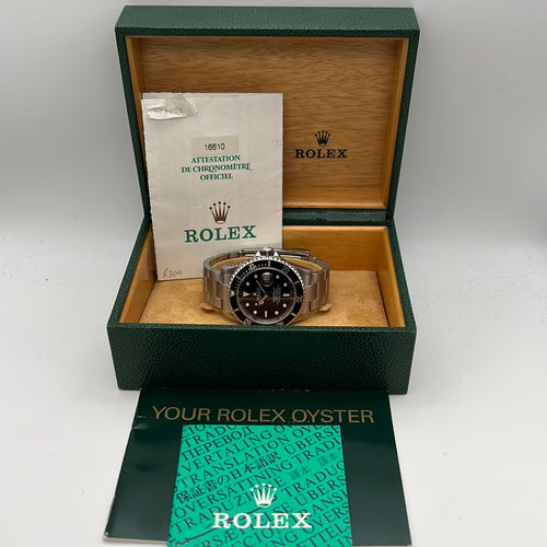 Rolex Submariner SS Date 2002 Model No.16610