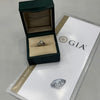 1ct Single Stone Ring 18ct White Gold GIA Certificate