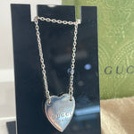 Gucci Heart Tag Necklace