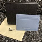 Montblanc Grey Leather Card Holder