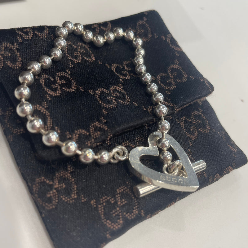 Gucci sales bracelet heart