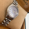 Rolex SS Ladies Datejust with Pink Diamond Dial and Diamond Bezel