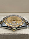 Rolex Datejust 36mm In Stainless Steel And Yellow Gold